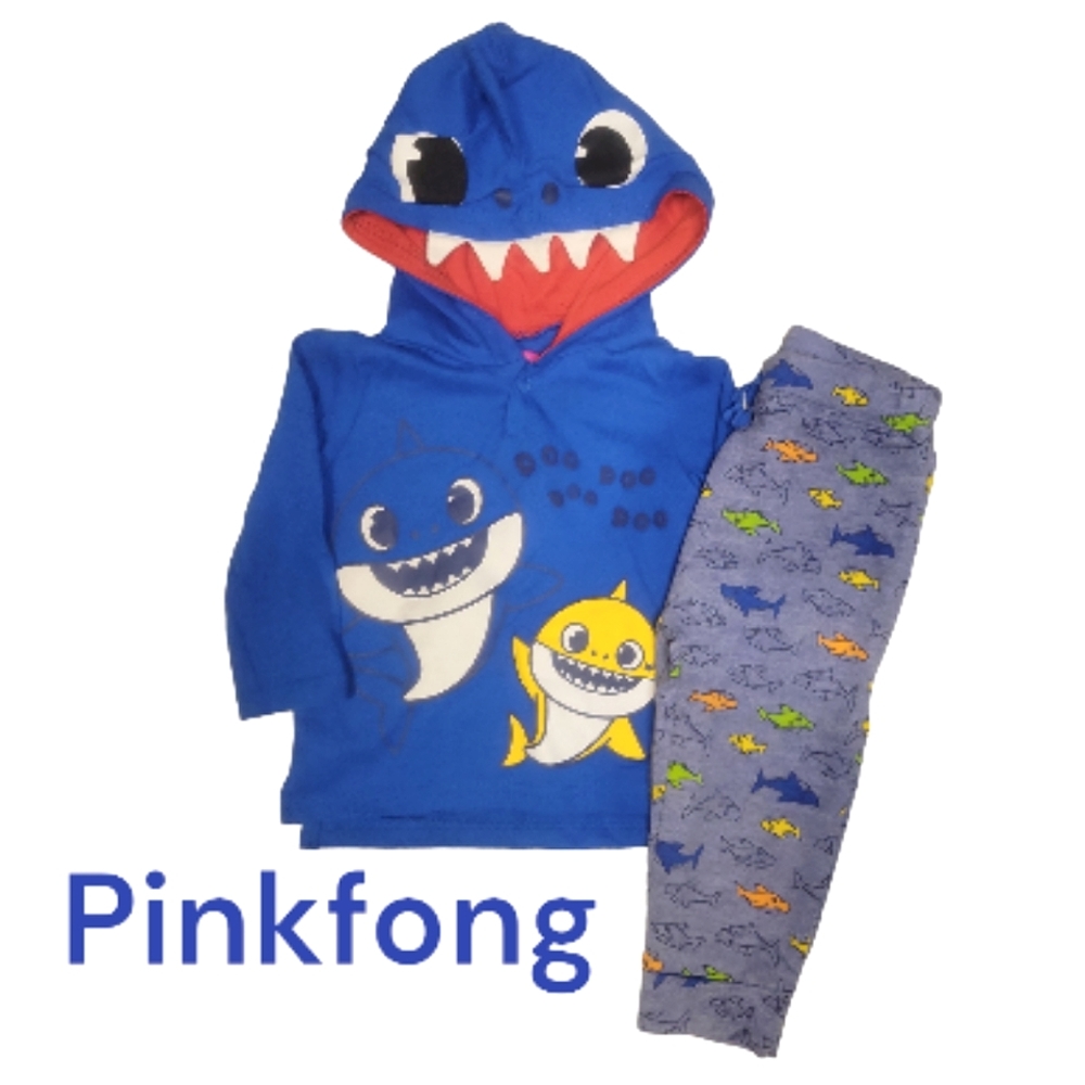 NWOT!! Pinkfong Baby Shark 2-Piece Set Size 3T
